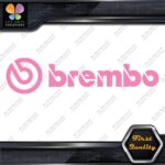 Compatible Brembo Calipers Brakes Name JDM Tuning Racing Vinyl Decals Stickers - Image 20