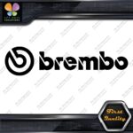 Compatible Brembo Calipers Brakes Name JDM Tuning Racing Vinyl Decals Stickers - Image 3