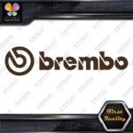 Compatible Brembo Calipers Brakes Name JDM Tuning Racing Vinyl Decals Stickers - Image 23