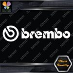 Compatible Brembo Calipers Brakes Name JDM Tuning Racing Vinyl Decals Stickers - Image 4