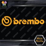 Compatible Brembo Calipers Brakes Name JDM Tuning Racing Vinyl Decals Stickers - Image 7