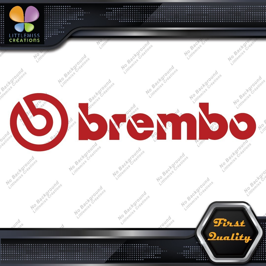 Compatible Brembo Calipers Brakes Name JDM Tuning Racing Vinyl Decals Stickers 277515340009 Compatible Brembo Calipers Brakes Name JDM Tuning Racing Vinyl Decals Stickers - Image 1