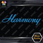 Compatible Harmony Guitars Straight Name Musical Amps Logo Decals Stickers Vinyl - Image 11