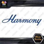 Compatible Harmony Guitars Straight Name Musical Amps Logo Decals Stickers Vinyl - Image 12