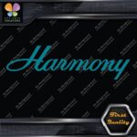 Compatible Harmony Guitars Straight Name Musical Amps Logo Decals Stickers Vinyl - Image 14