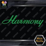 Compatible Harmony Guitars Straight Name Musical Amps Logo Decals Stickers Vinyl - Image 15