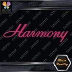 Compatible Harmony Guitars Straight Name Musical Amps Logo Decals Stickers Vinyl - Image 20