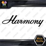 Compatible Harmony Guitars Straight Name Musical Amps Logo Decals Stickers Vinyl - Image 3
