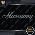 Compatible Harmony Guitars Straight Name Musical Amps Logo Decals Stickers Vinyl - Image 5