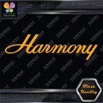 Compatible Harmony Guitars Straight Name Musical Amps Logo Decals Stickers Vinyl - Image 7