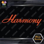 Compatible Harmony Guitars Straight Name Musical Amps Logo Decals Stickers Vinyl - Image 8