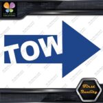 Tow Arrow Pointing Right JDM Tuning Racing Towing Decals Stickers Vinyl - Image 11