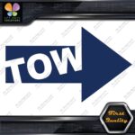 Tow Arrow Pointing Right JDM Tuning Racing Towing Decals Stickers Vinyl - Image 12