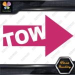 Tow Arrow Pointing Right JDM Tuning Racing Towing Decals Stickers Vinyl - Image 20