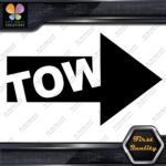 Tow Arrow Pointing Right JDM Tuning Racing Towing Decals Stickers Vinyl - Image 3