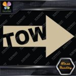 Tow Arrow Pointing Right JDM Tuning Racing Towing Decals Stickers Vinyl - Image 23