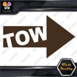 Tow Arrow Pointing Right JDM Tuning Racing Towing Decals Stickers Vinyl - Image 24