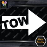 Tow Arrow Pointing Right JDM Tuning Racing Towing Decals Stickers Vinyl - Image 4