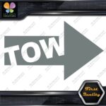 Tow Arrow Pointing Right JDM Tuning Racing Towing Decals Stickers Vinyl - Image 5