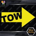 Tow Arrow Pointing Right JDM Tuning Racing Towing Decals Stickers Vinyl - Image 6