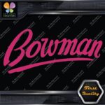 Compatible Bowman Boats Yachts Name British Rustler Logo Decals Stickers Vinyl - Image 30