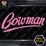 Compatible Bowman Boats Yachts Name British Rustler Logo Decals Stickers Vinyl - Image 29