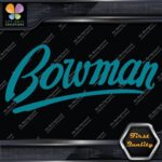 Compatible Bowman Boats Yachts Name British Rustler Logo Decals Stickers Vinyl - Image 28