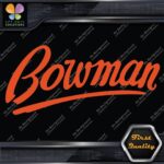 Compatible Bowman Boats Yachts Name British Rustler Logo Decals Stickers Vinyl - Image 26