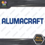 Compatible Alumacraft Boats Sports Name Vintage Logo Vinyl Decals Stickers - Image 13