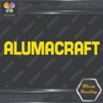 Compatible Alumacraft Boats Sports Name Vintage Logo Vinyl Decals Stickers - Image 6