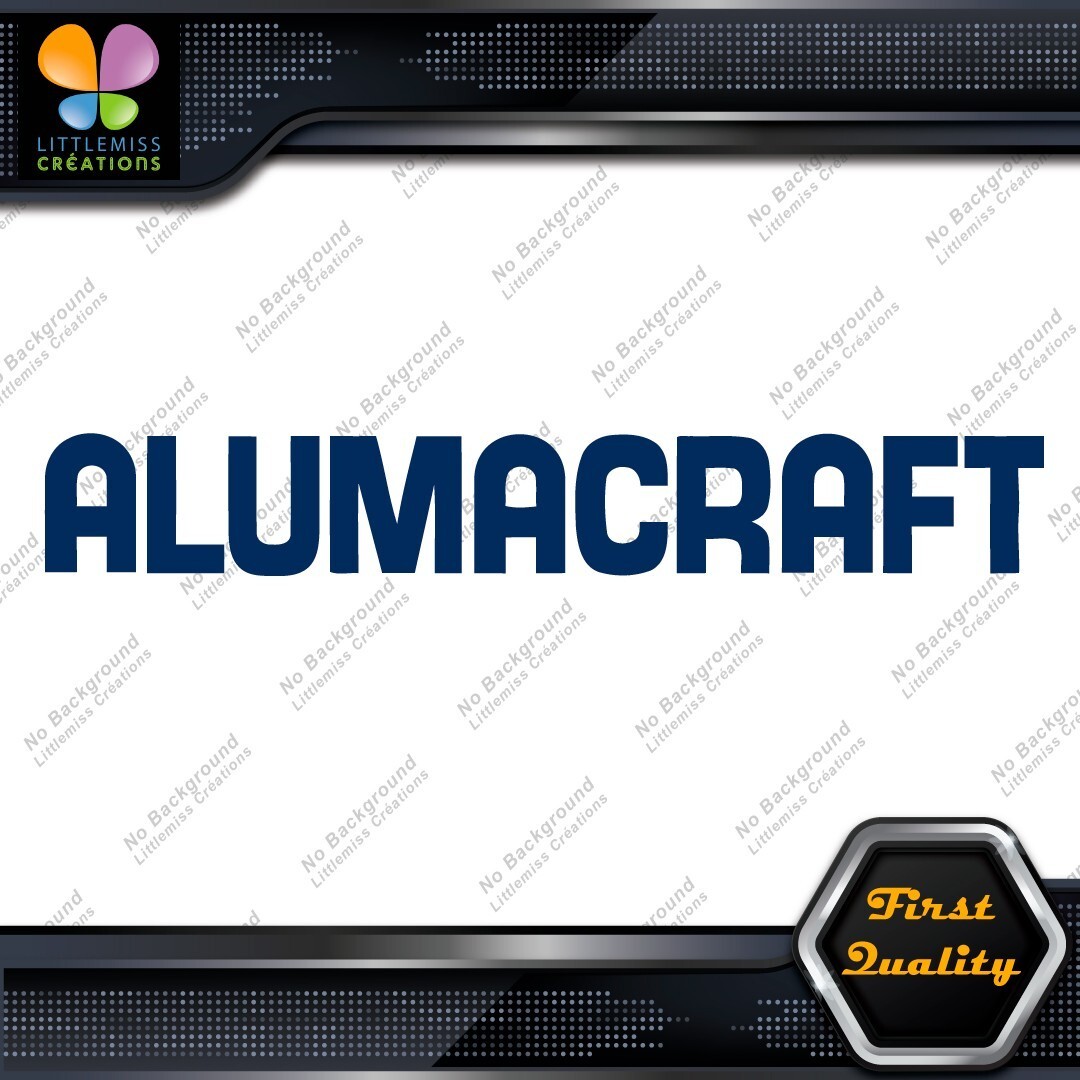 Compatible Alumacraft Boats Sports Name Vintage Logo Vinyl Decals Stickers 276774039319 Compatible Alumacraft Boats Sports Name Vintage Logo Vinyl Decals Stickers - Image 1