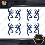 Compatible Browning Head Left & Right Pack of 4 MINI SIZE Decals Stickers Vinyl - Image 14