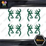 Compatible Browning Head Left & Right Pack of 4 MINI SIZE Decals Stickers Vinyl - Image 3