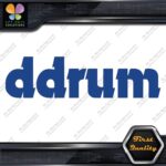 Compatible DDrums Modern Letters Only Logo D Drums Vinyl Decals Stickers - Image 11