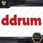 Compatible DDrums Modern Letters Only Logo D Drums Vinyl Decals Stickers - Image 8