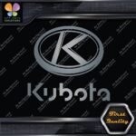 Compatible Kubota Machinerie Equipment Oval Emblem Logo Vinyl Decals Stickers - Image 18