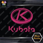 Compatible Kubota Machinerie Equipment Oval Emblem Logo Vinyl Decals Stickers - Image 20