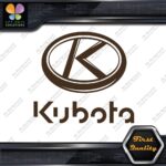Compatible Kubota Machinerie Equipment Oval Emblem Logo Vinyl Decals Stickers - Image 23