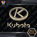 Compatible Kubota Machinerie Equipment Oval Emblem Logo Vinyl Decals Stickers - Image 24