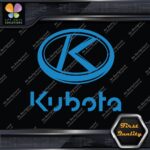 Compatible Kubota Machinerie Equipment Oval Emblem Logo Vinyl Decals Stickers - Image 10