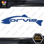 Compatible Orvis Fly Fishing Sports Salmon Name Logo Decals Stickers Vinyl - Image 12