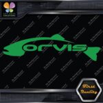 Compatible Orvis Fly Fishing Sports Salmon Name Logo Decals Stickers Vinyl - Image 15