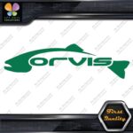Compatible Orvis Fly Fishing Sports Salmon Name Logo Decals Stickers Vinyl - Image 16