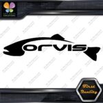 Compatible Orvis Fly Fishing Sports Salmon Name Logo Decals Stickers Vinyl