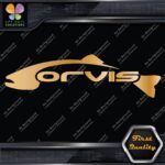 Compatible Orvis Fly Fishing Sports Salmon Name Logo Decals Stickers Vinyl - Image 17