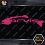 Compatible Orvis Fly Fishing Sports Salmon Name Logo Decals Stickers Vinyl - Image 20