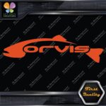 Compatible Orvis Fly Fishing Sports Salmon Name Logo Decals Stickers Vinyl - Image 3