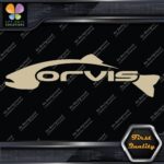 Compatible Orvis Fly Fishing Sports Salmon Name Logo Decals Stickers Vinyl - Image 23