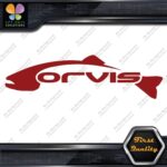 Compatible Orvis Fly Fishing Sports Salmon Name Logo Decals Stickers Vinyl - Image 10