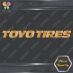 Compatible Toyo Tires Logo Solid Name JDM Tuning Racing Vinyl Decals Stickers - Image 17